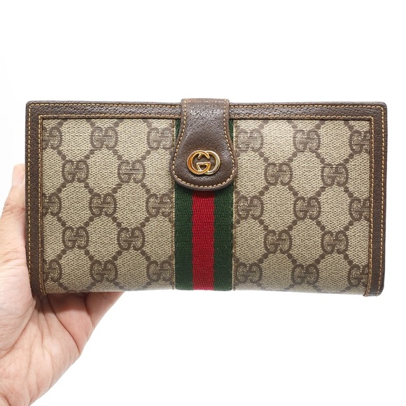 Gucci Handbags - 🍓GUCCI PVC Long Wallet